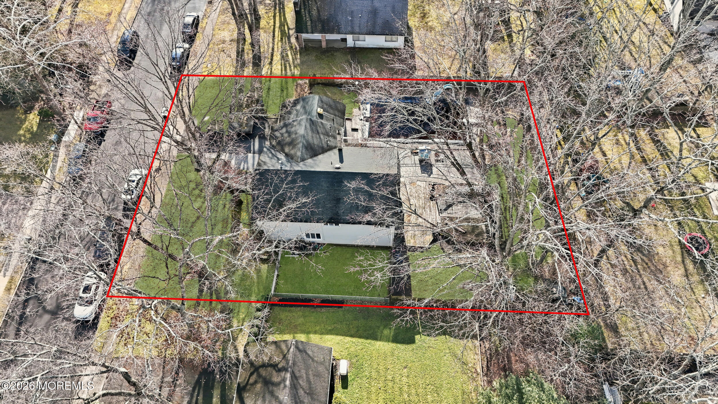 31 Chelsea Road Jackson, NJ 08527 - Photo 35 of 57 a view of a wooden house with a yard and potted plants