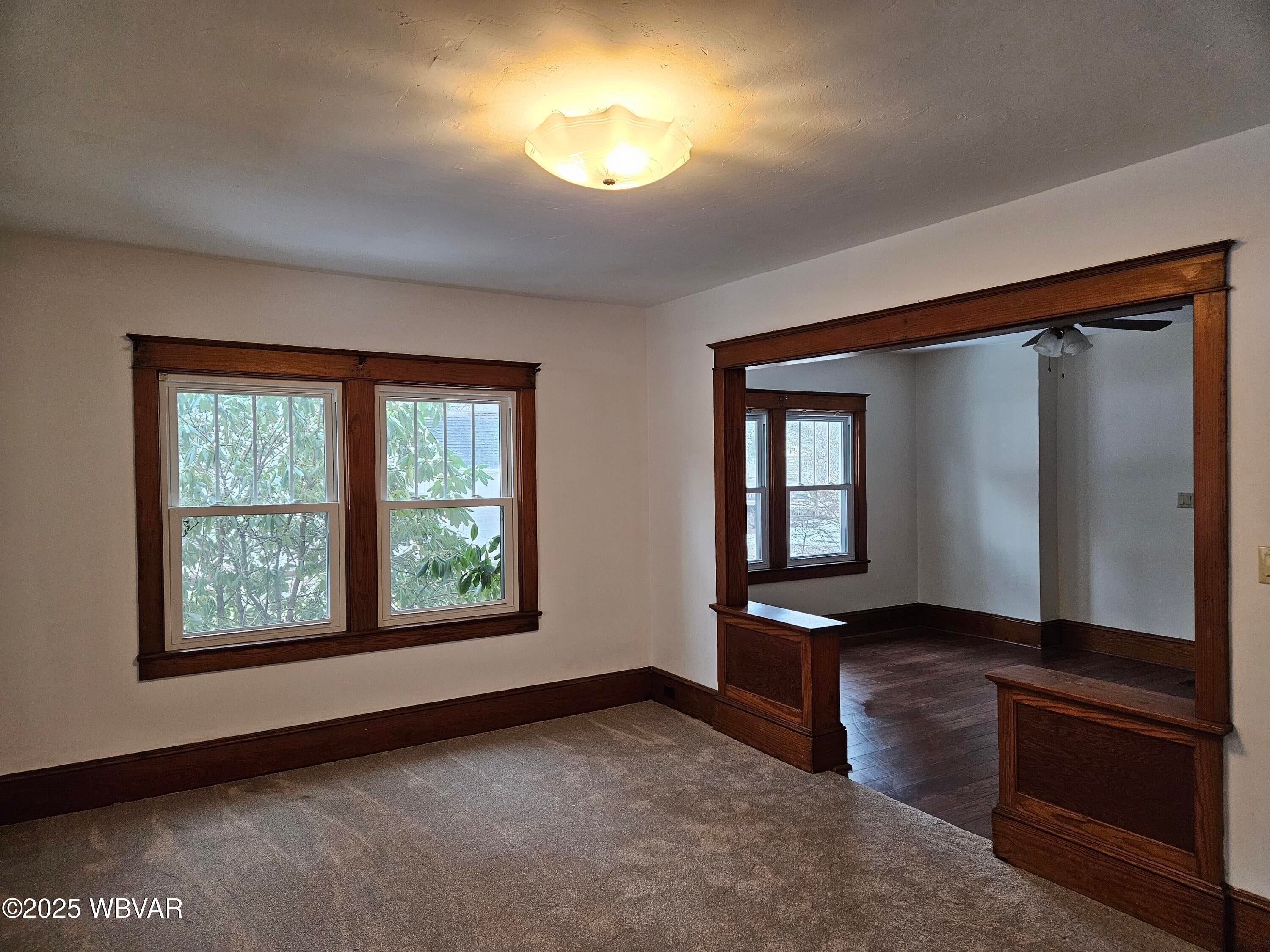 306 Truman Road Trout Run, PA 17771 - Photo 3 of 40 Living Room looking into dining room - beautiful wood features