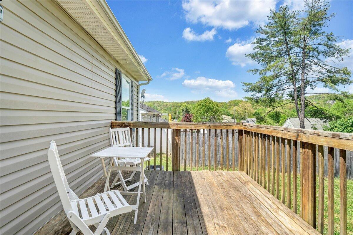 3824 Yellow Mountain Road Southeast Roanoke, VA 24014 - Photo 33 of 50 a view of a chairs on the roof deck