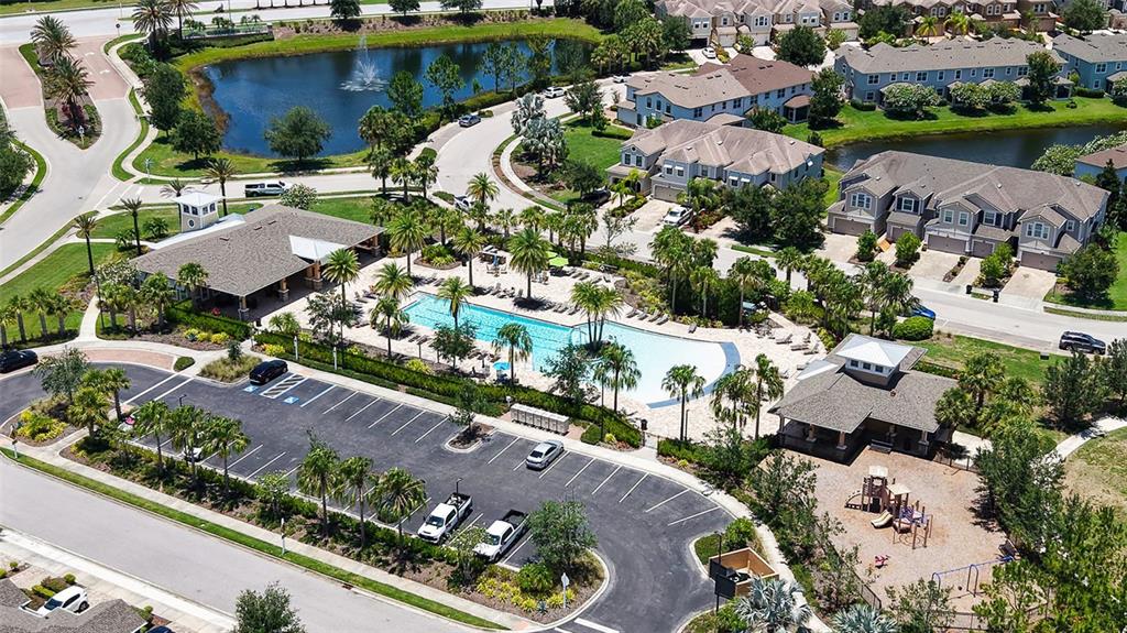11211 Spring Gate Trail Lakewood Ranch, FL 34211 - Photo 40 of 51 an aerial view of a residential houses with outdoor space