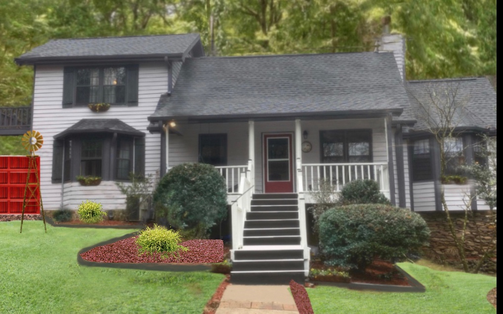 315 Contrast Lane Blue Ridge, GA 30513 - Photo 1 of 1 front view of a house with a yard