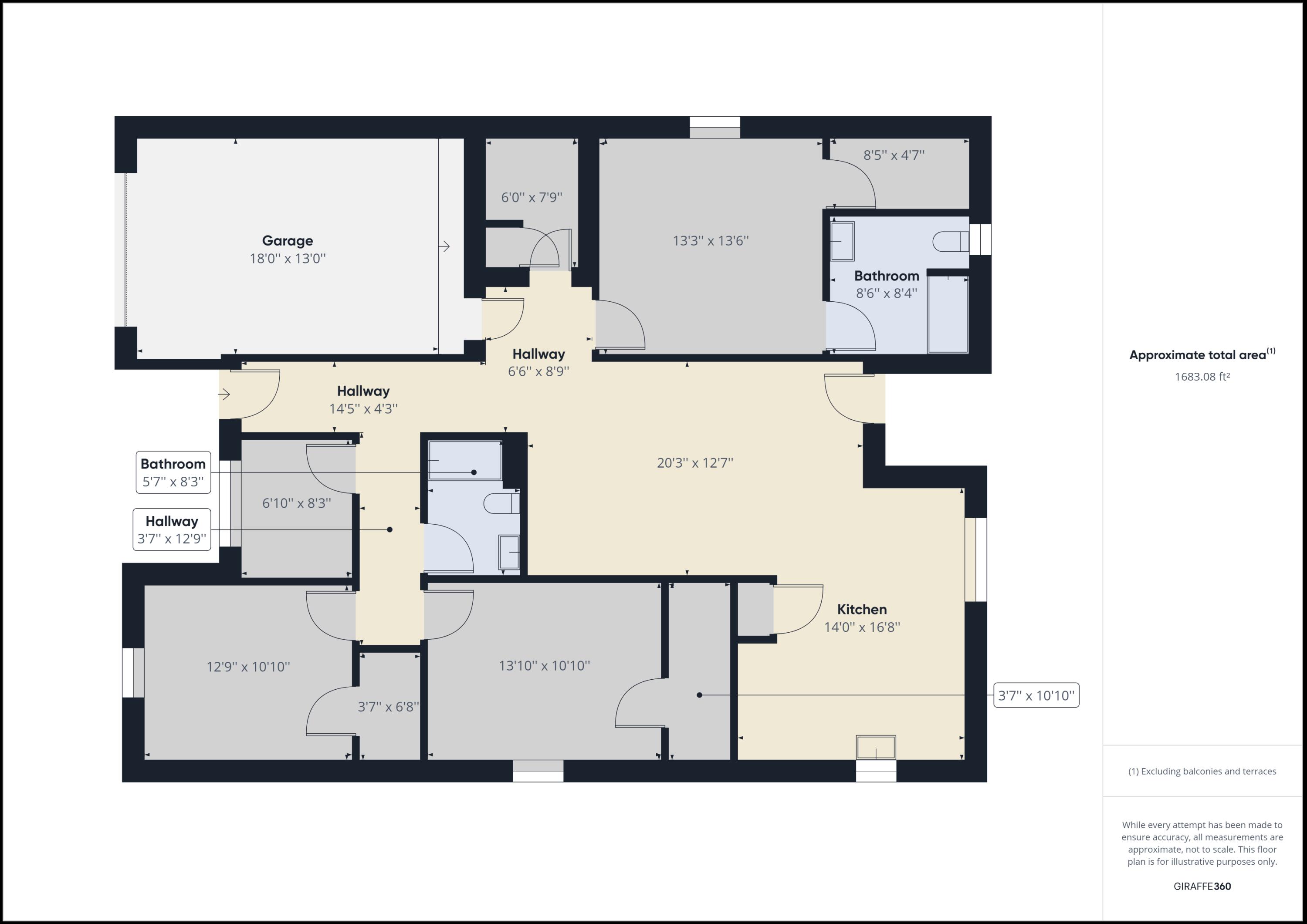 6306 25th Street Lubbock, TX 79407 - Photo 37 of 37 a picture of a floor plan