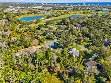 a view of a yard with an outdoor space