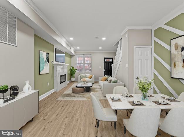 2560 Robb Street Baltimore, MD 21218 - Photo 2 of 19 a living room with furniture and wooden floor