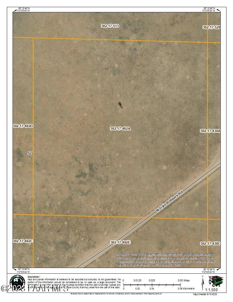 50 Train Robbers Road Ash Fork, AZ 86320 - Photo 1 of 1 satellite image