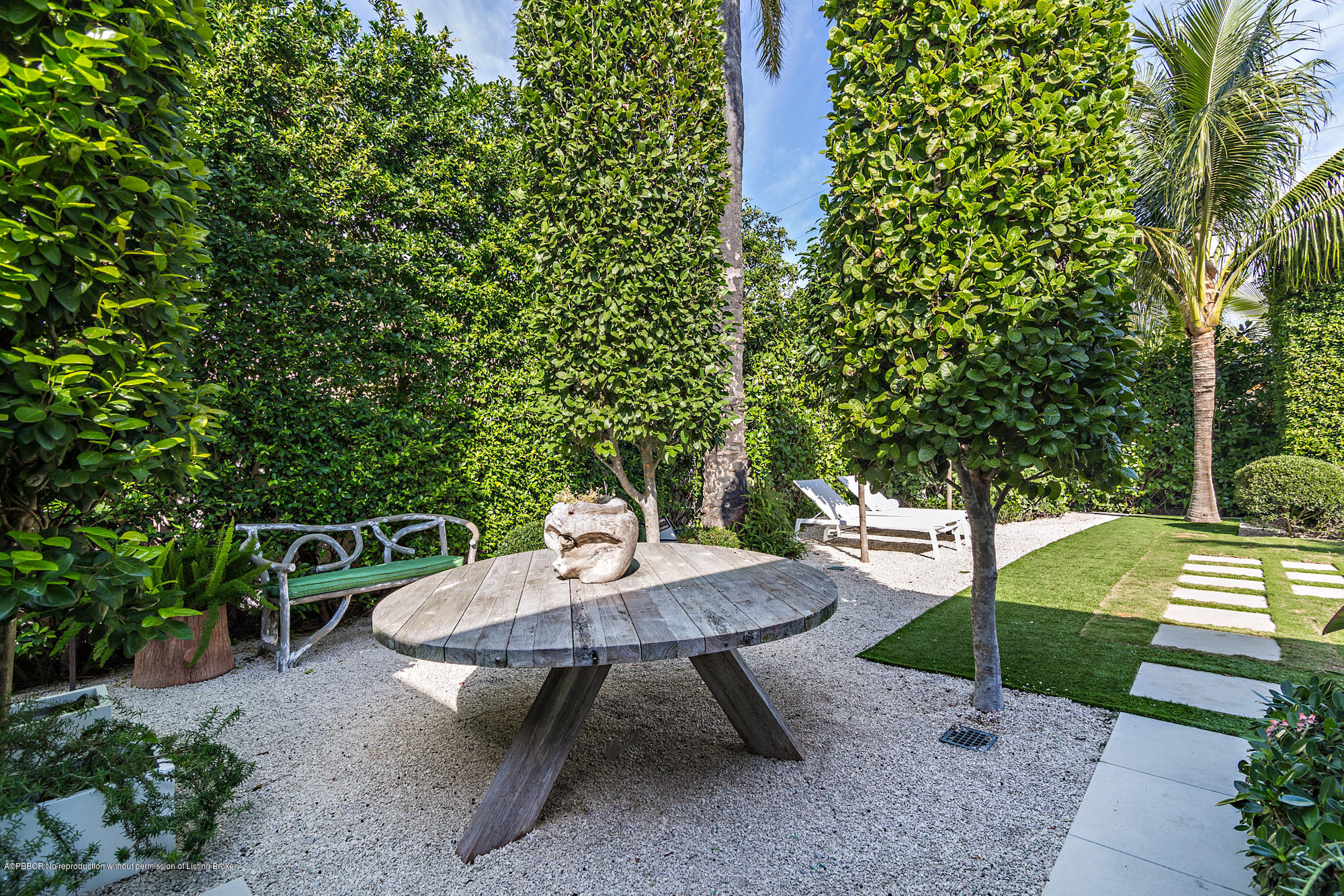 321 Churchill Road West Palm Beach, FL 33405 - Photo 31 of 44 a view of a backyard with furniture