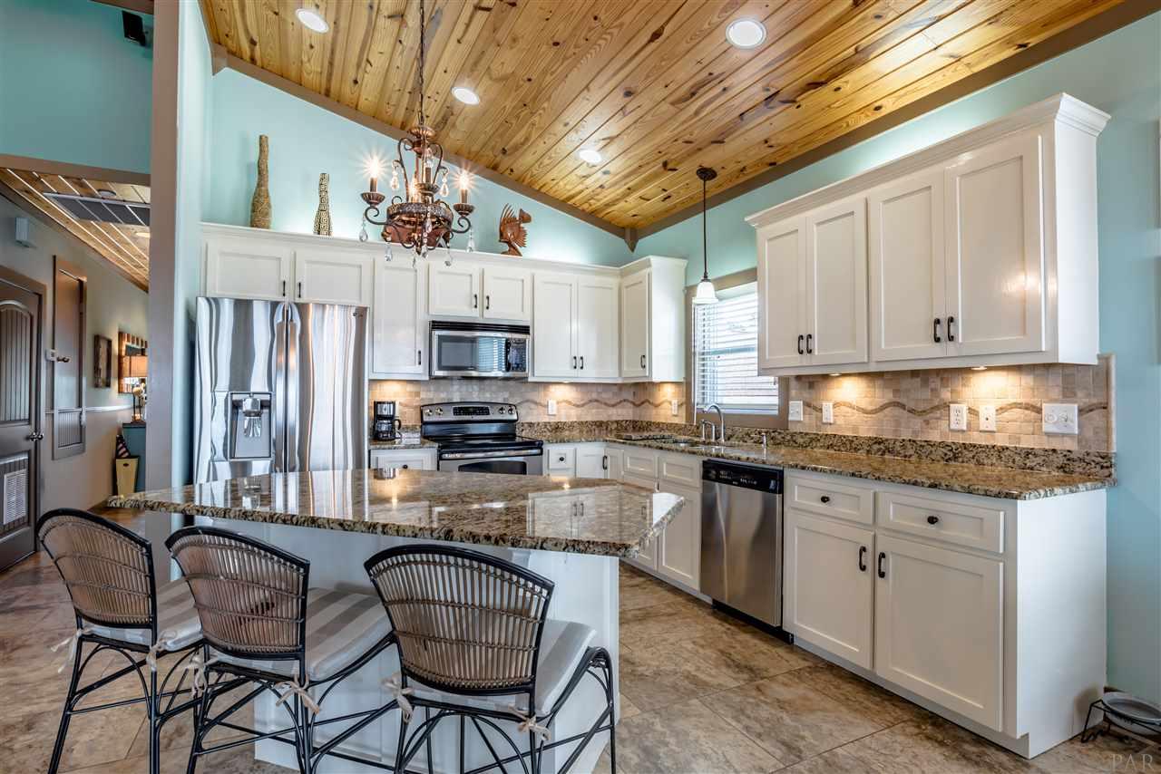 5446 North Shore Road Pensacola, FL 32507 - Photo 11 of 50 Beautiful kitchen with view!