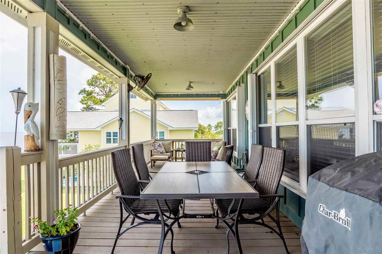 5446 North Shore Road Pensacola, FL 32507 - Photo 17 of 50 Dining on the deck!