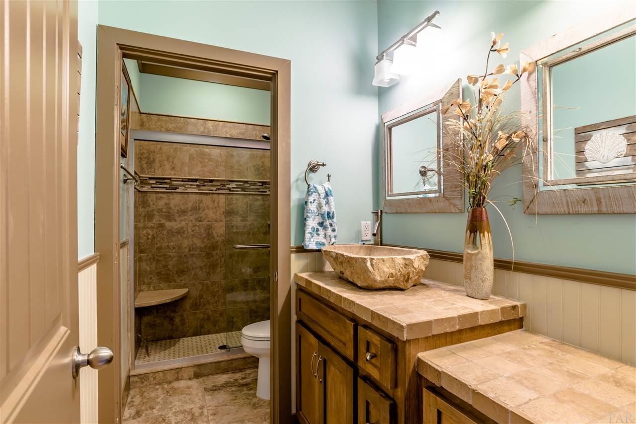 5446 North Shore Road Pensacola, FL 32507 - Photo 28 of 50 Stone topped vanity!