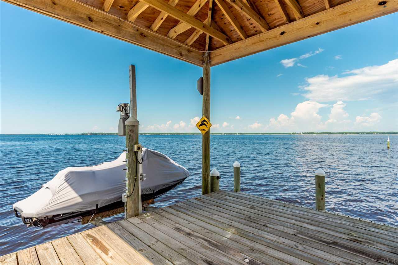 5446 North Shore Road Pensacola, FL 32507 - Photo 37 of 50 Jet ski lift!