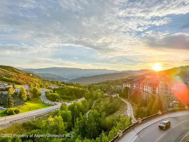 a view of city and ocean
