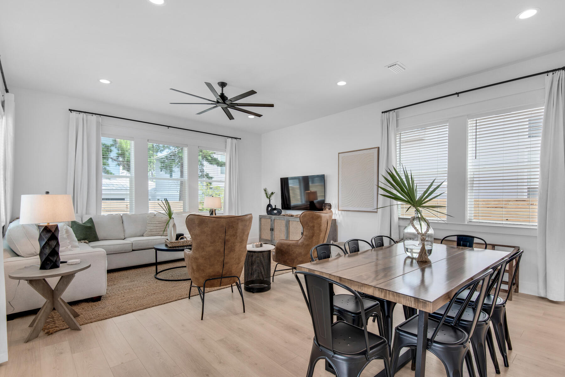 22 Ruth Street Miramar Beach, FL 32550 - Photo 13 of 66 a view of a dining room with furniture window and outside view