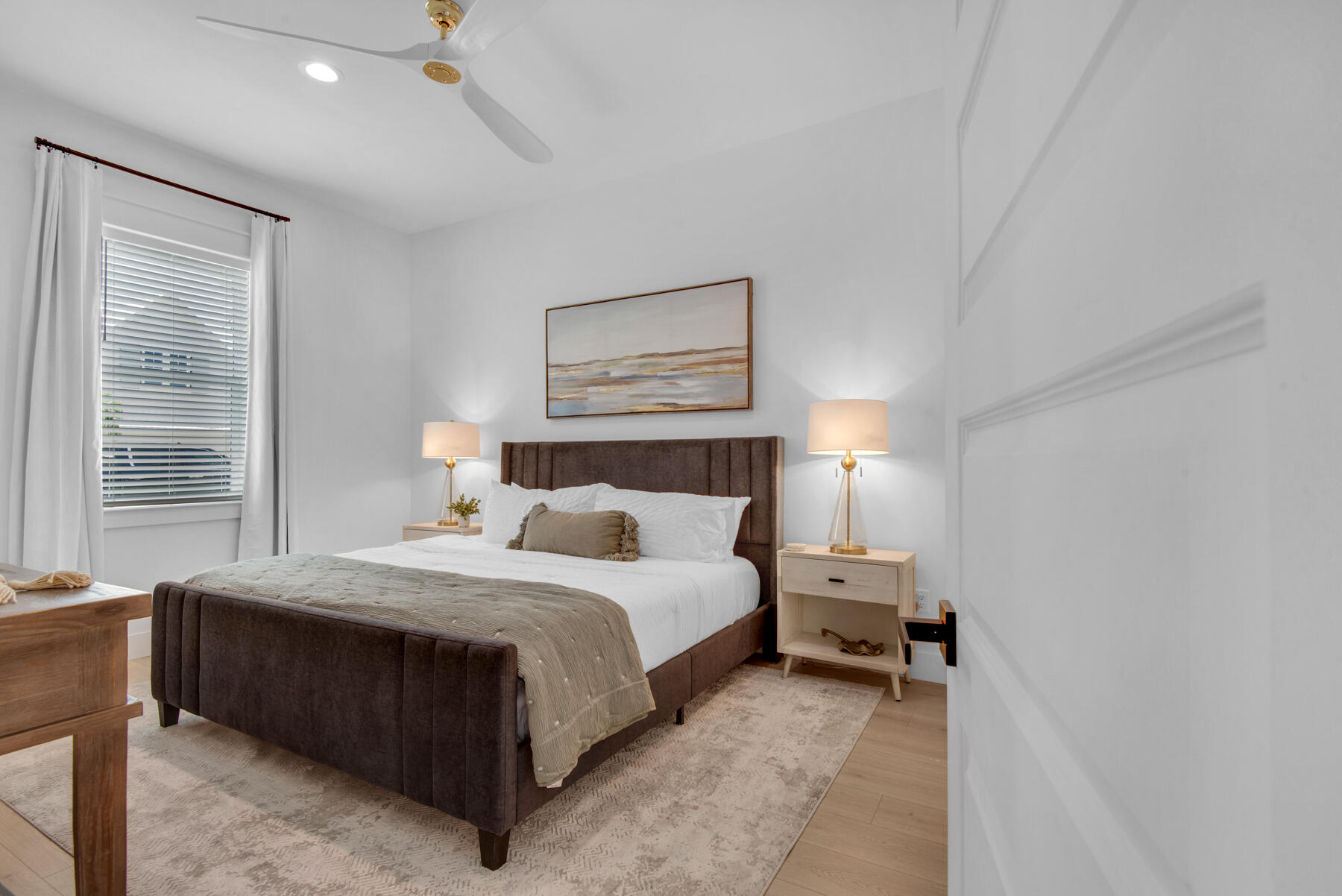 22 Ruth Street Miramar Beach, FL 32550 - Photo 29 of 66 a bedroom with a bed and a night stand