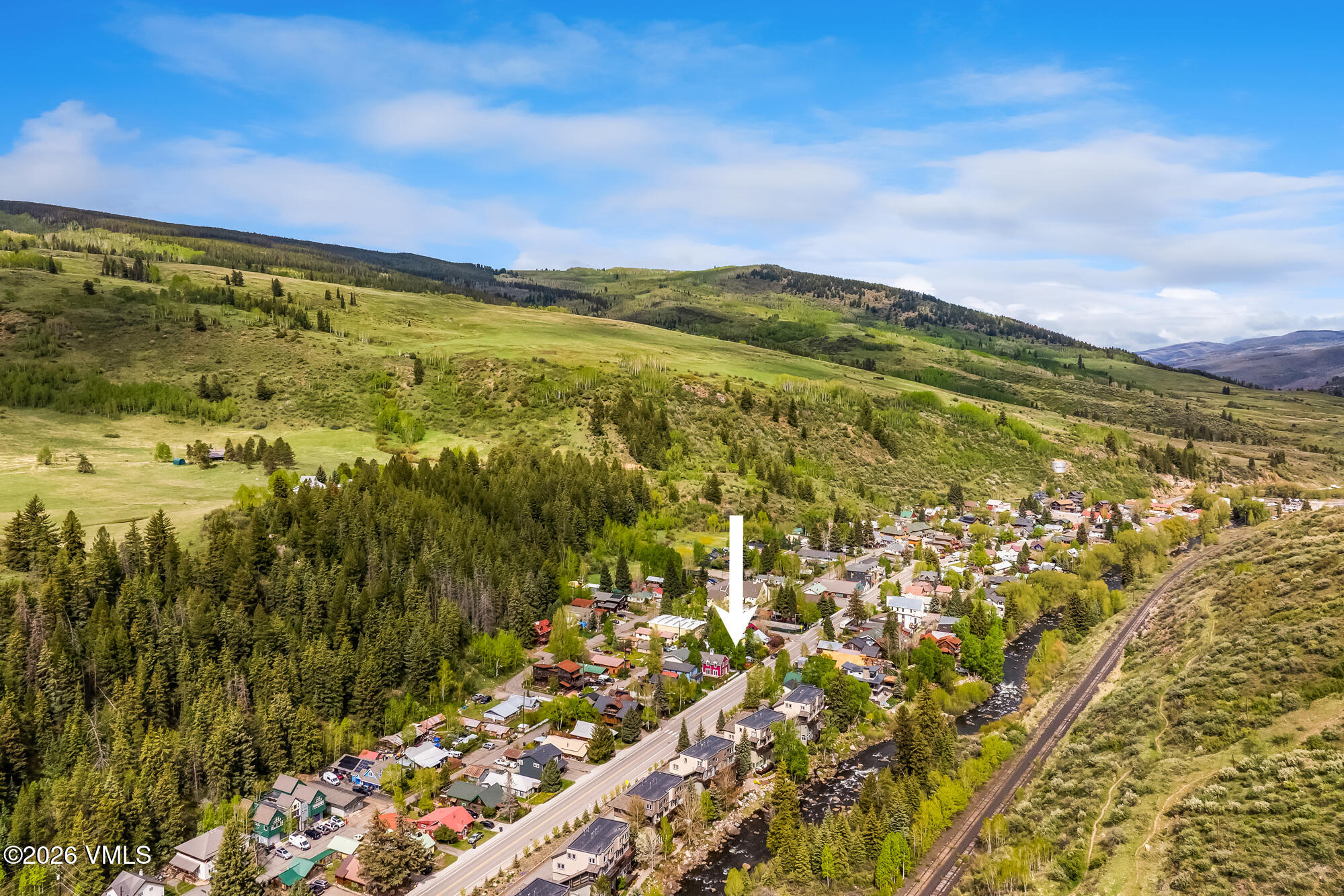541 Main Street Minturn, CO 81645 - Photo 35 of 40 aerial 3 arrow