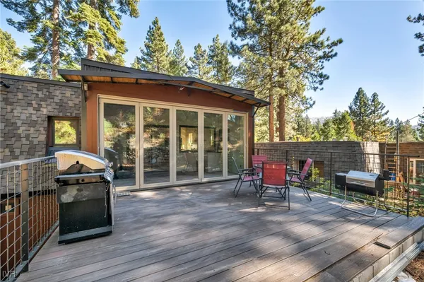 a backyard of a house