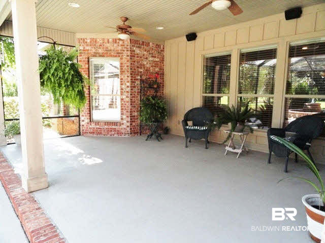 11660 Halcyon Loop Daphne, AL 36526 - Photo 20 of 26 Covered Back Porch