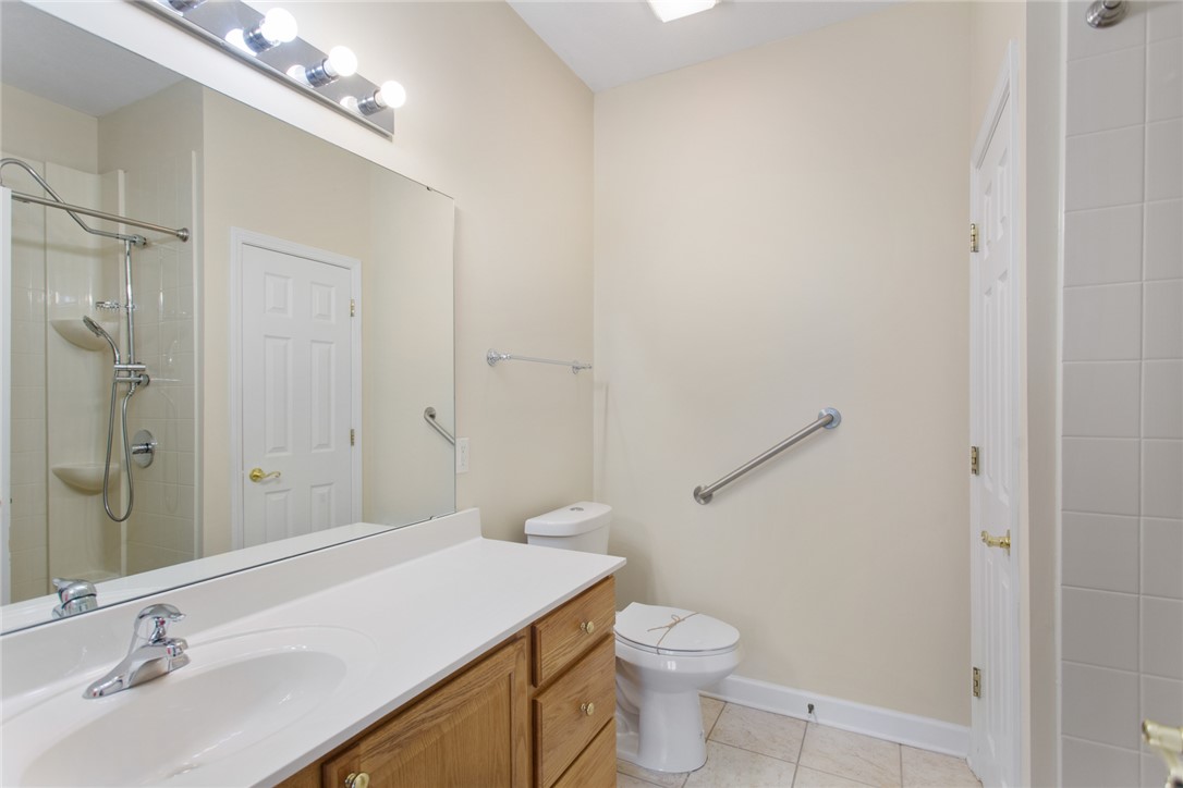 155 Life Style Lane Anderson, SC 29621 - Photo 23 of 49 This clean bathroom features a spacious vanity and a walk-in shower.