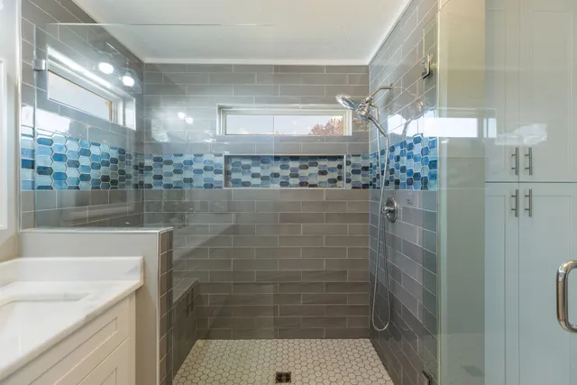 a view of a city from a balcony