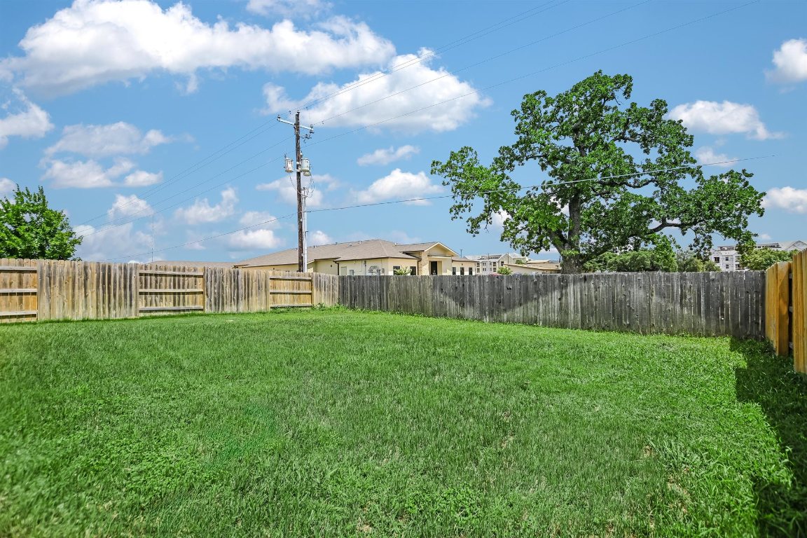 124 Ancellotta Way Leander, TX 78641 - Photo 18 of 20 View of fenced backyard