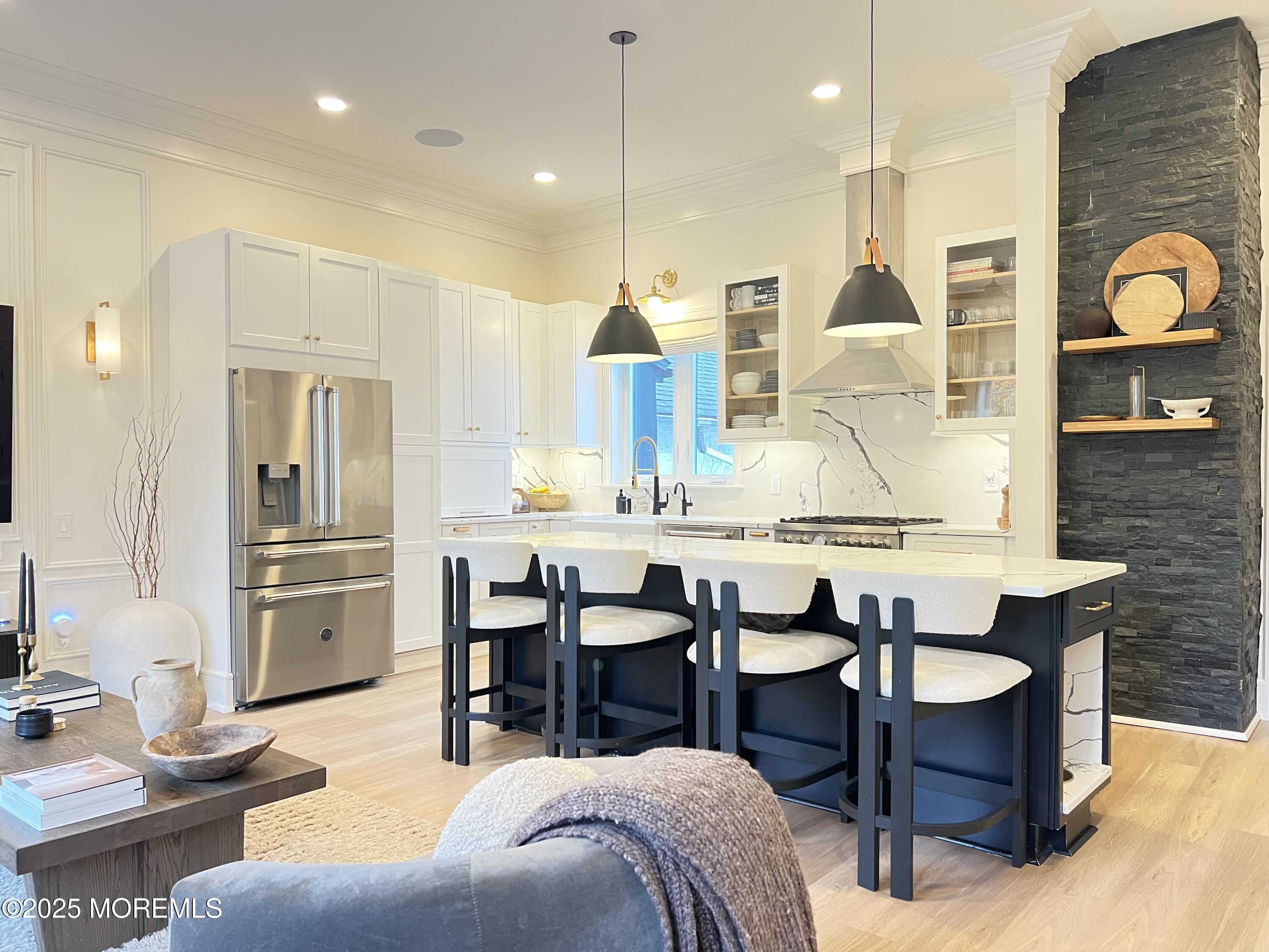 164 Glenwood Avenue, Unit 201 Bloomfield, NJ 07003 - Photo 1 of 26 a kitchen with granite countertop a sink cabinets and stainless steel appliances