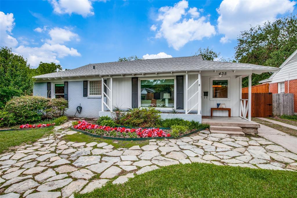 435 Hambrick Road Dallas, TX 75218 - Photo 1 of 1 a front view of a house with a yard