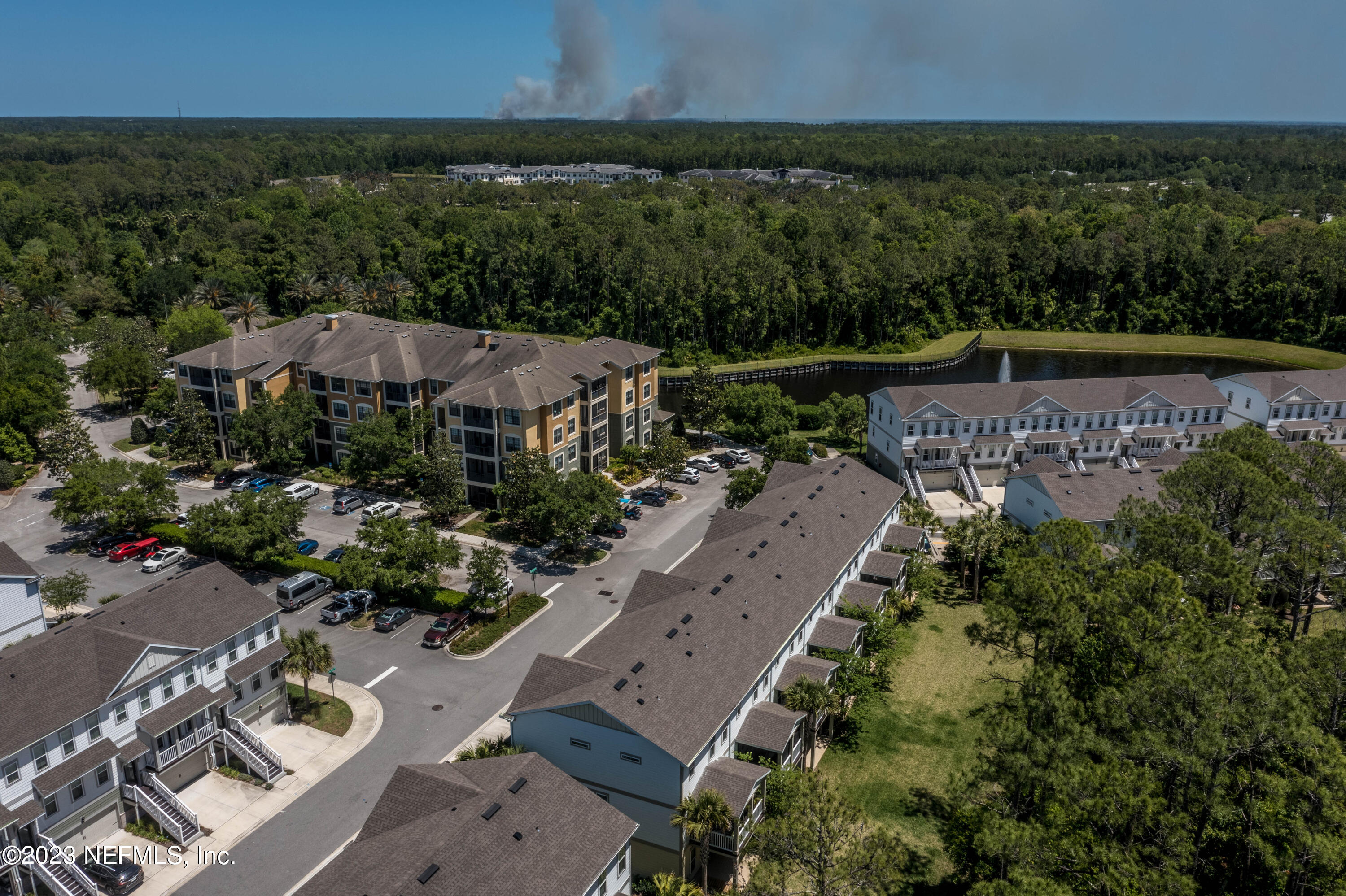 55 Spring Tide Way Ponte Vedra, FL 32081 - Photo 62 of 75 an aerial view of a house with a garden