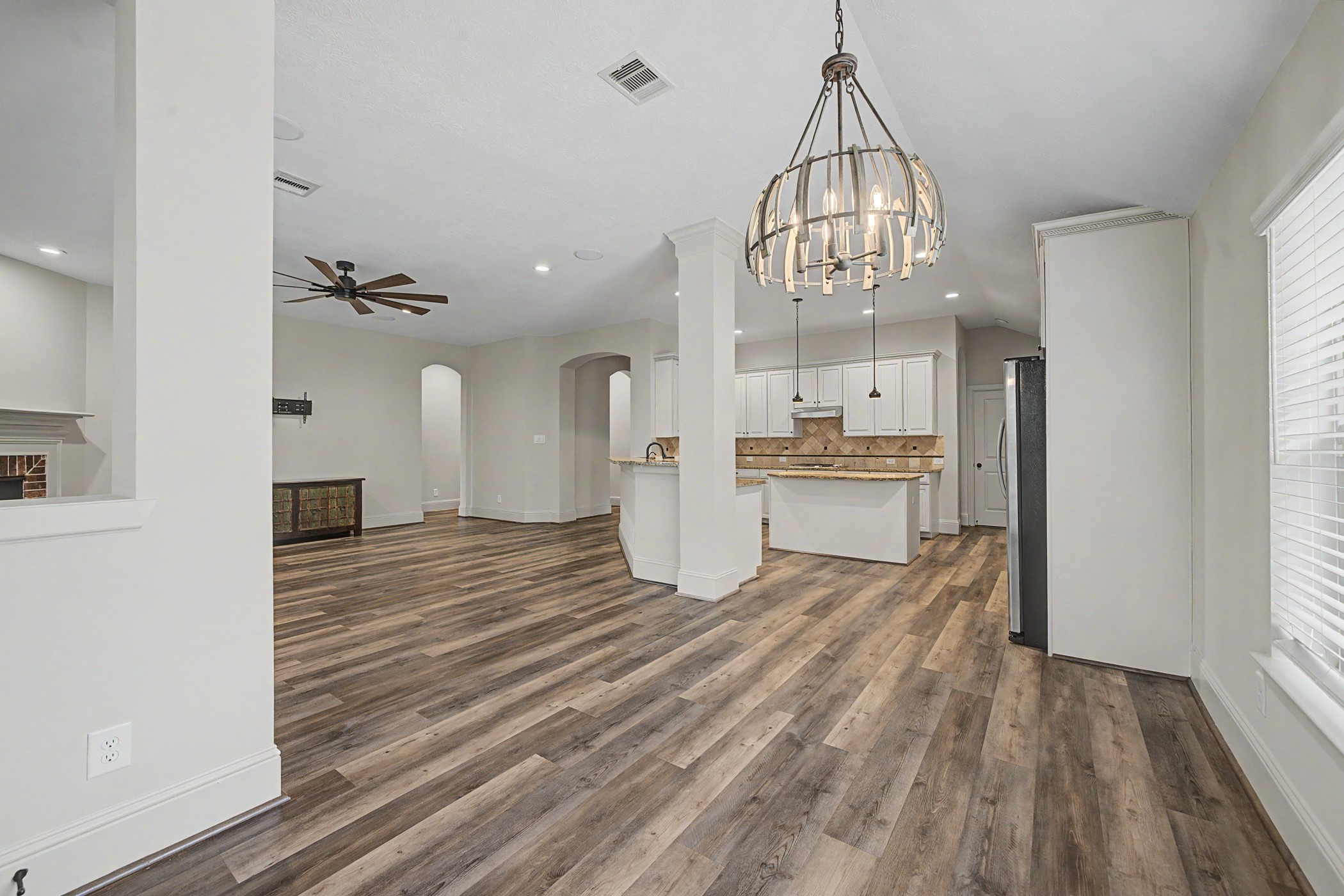 31032 Sunfall Trail Lane Spring, TX 77386 - Photo 13 of 39 a view of a kitchen from the hallway