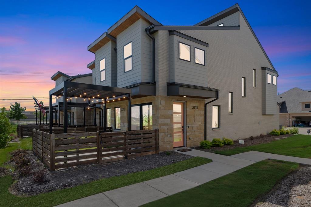 3711 Pine Leaf Lane Prosper, TX 75078 - Photo 1 of 1 a front view of a house with a yard