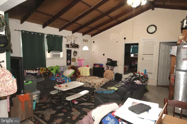 a very nice looking dining room with a table and chairs