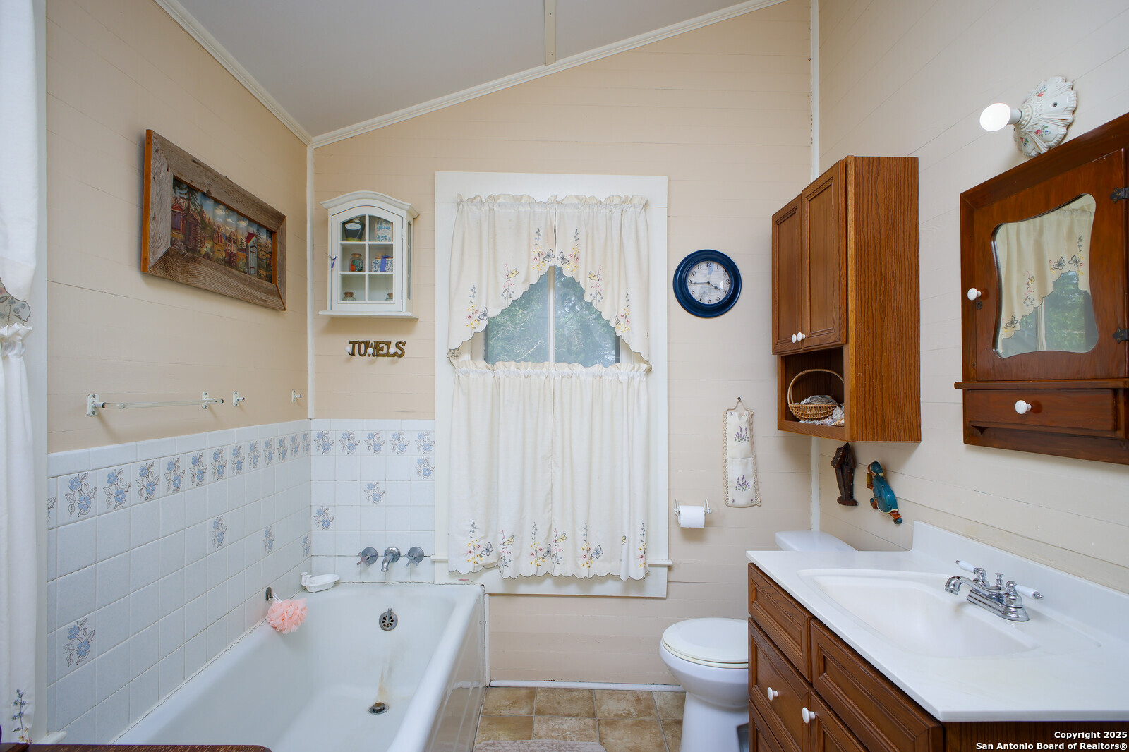 4901 Lower Seguin Road Cibolo, TX 78108 - Photo 25 of 41 a bathroom with a sink a toilet and mirror