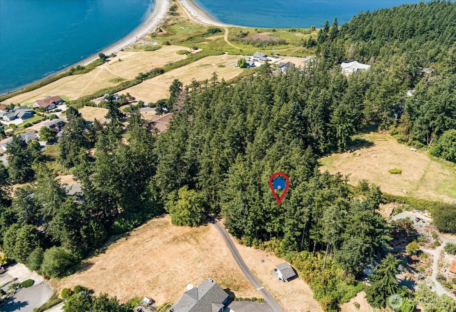 0 Old Polnell Road Oak Harbor, WA 98277 - Photo 4 of 10 a view of a yard with an outdoor space