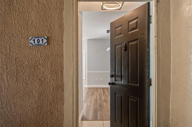 a view of a elevator