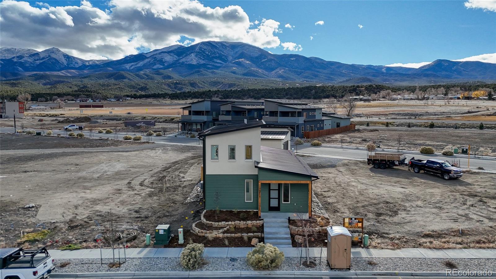 211 Southside Loop Salida, CO 81201 - Photo 2 of 39 a front view of a house with a yard