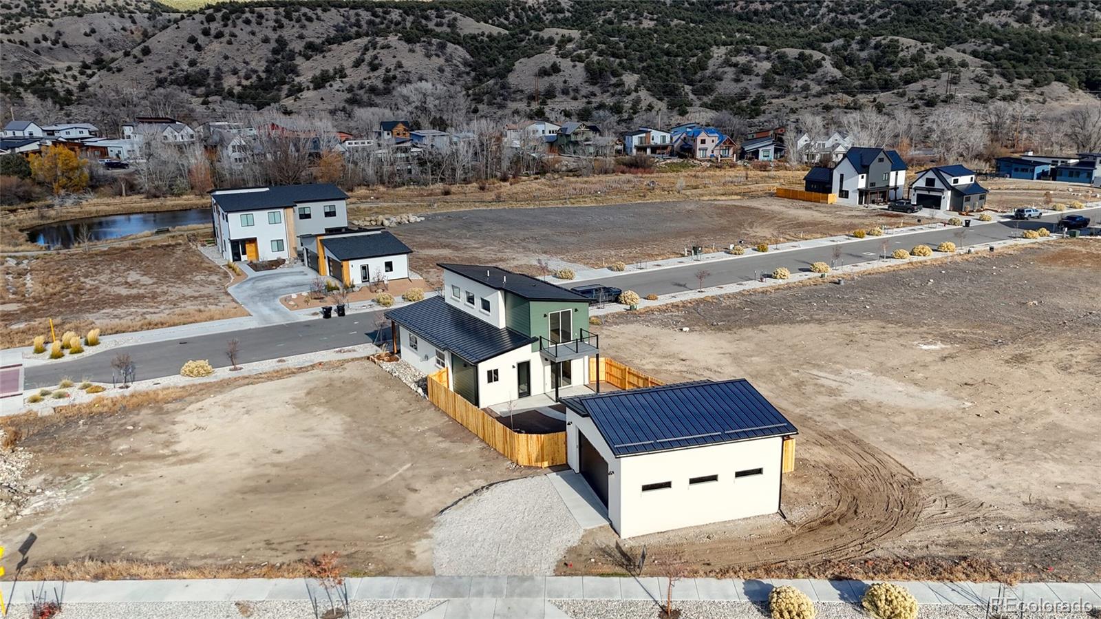 211 Southside Loop Salida, CO 81201 - Photo 5 of 39 an aerial view of a houses