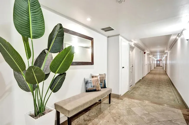 a view of a building with many windows