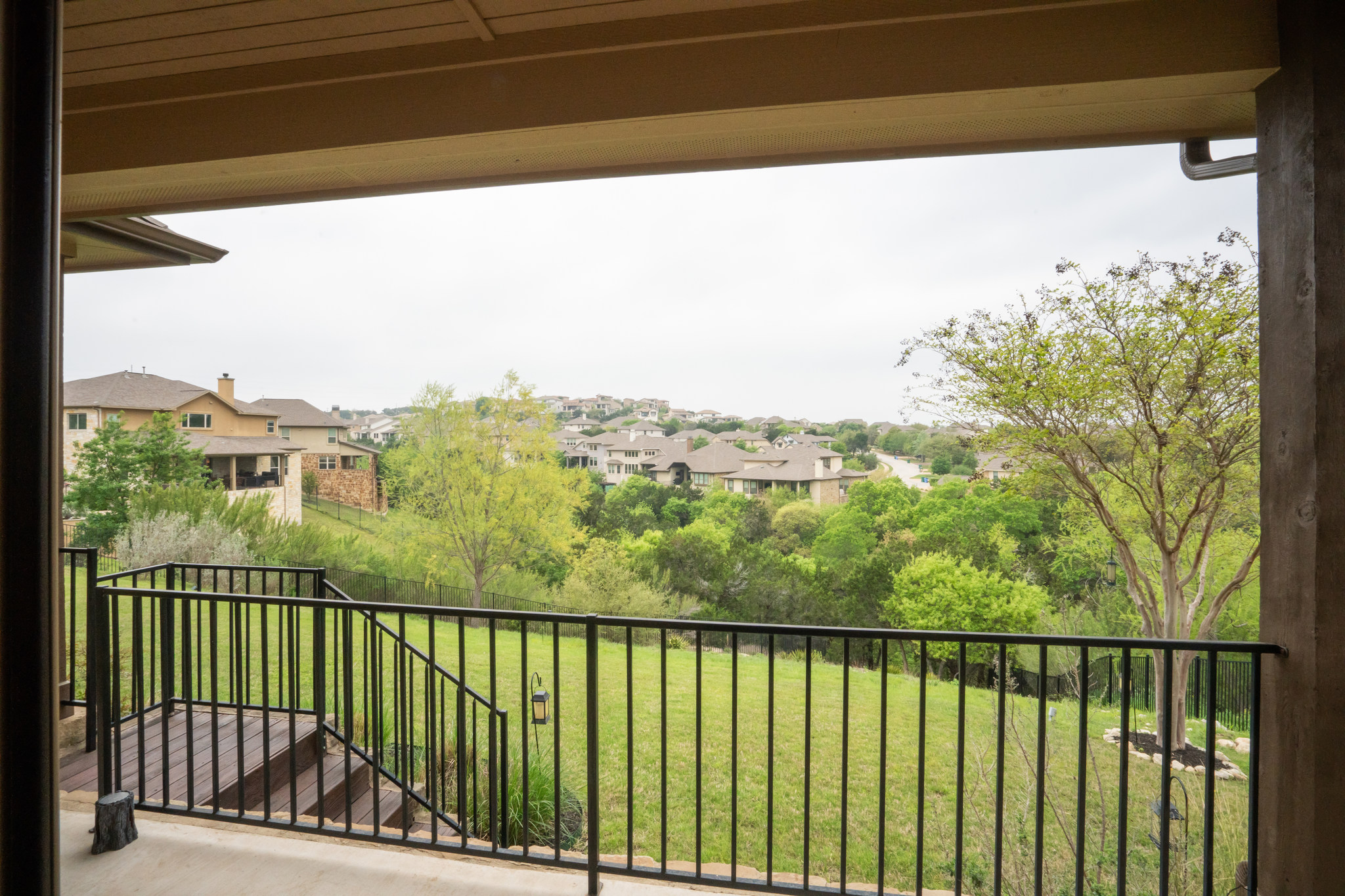 212 Tavish Trail Austin, TX 78738 - Photo 28 of 32 a view of city from a balcony