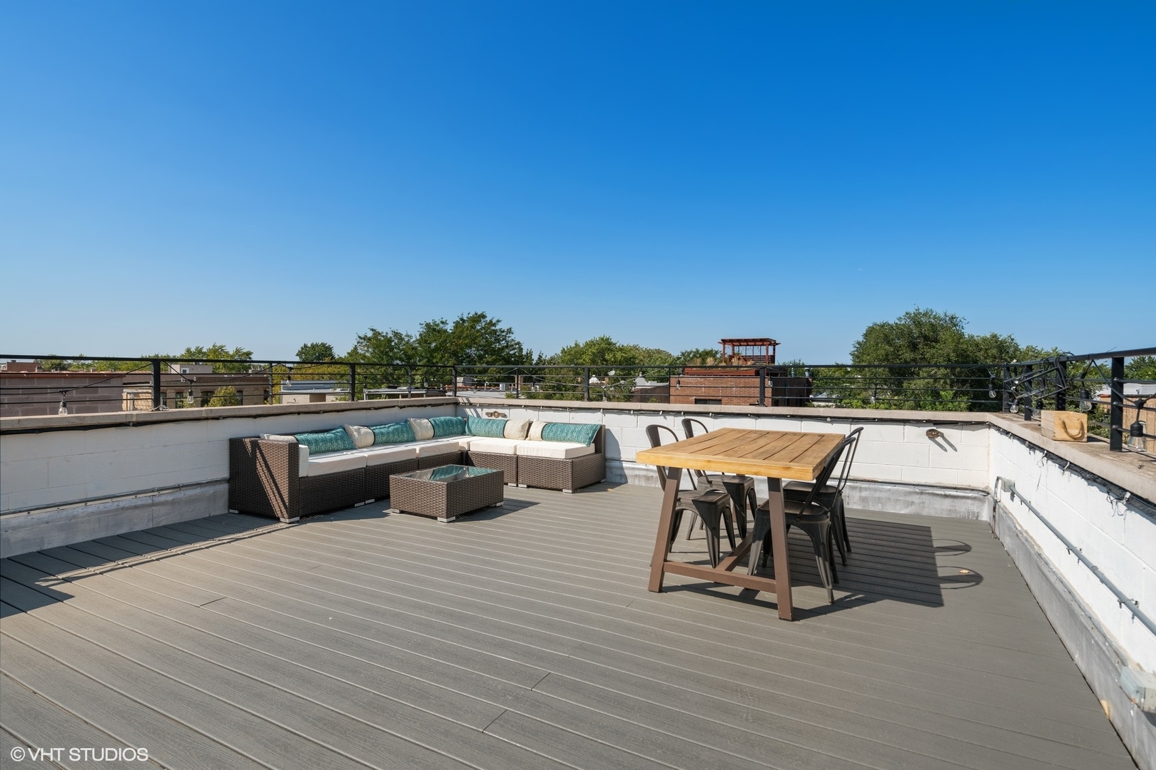 2642 West Cortez Street, Unit 3 Chicago, IL 60622 - Photo 19 of 19 a view of roof deck with seating area