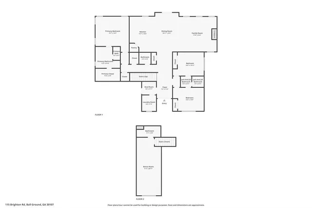 $759,000 | 115 Brighton Road, Ball Ground, GA 30107
