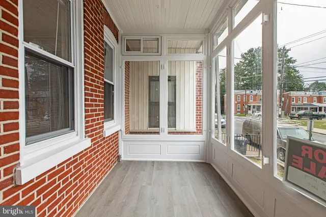 a view of outdoor space with seating area