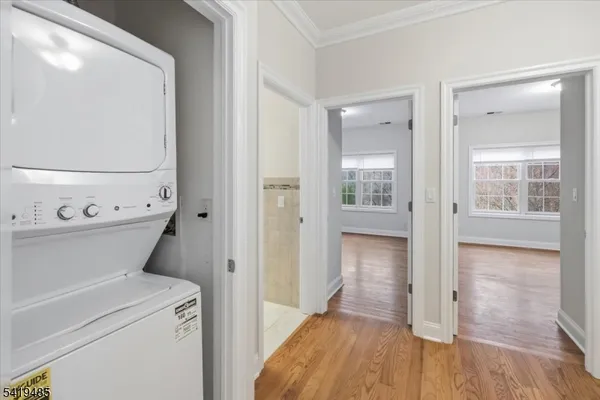 a view of utility room with washer and dryer
