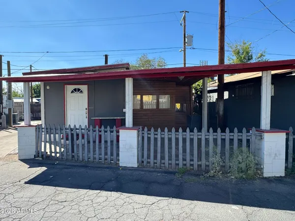 a view of a house with a porch