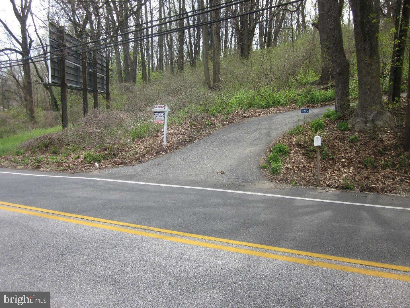 8905 Frederick Road Ellicott City, MD 21042 - Photo 2 of 27 Driveway entrance from Frederick Rd
