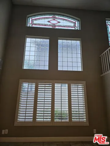 a view of front door