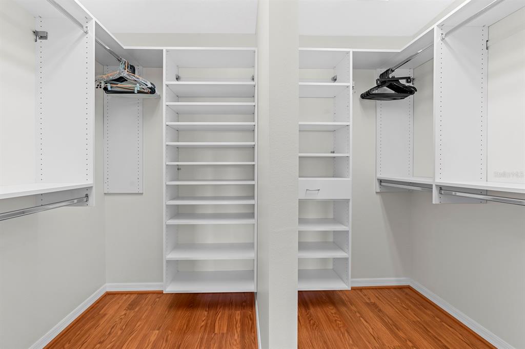 830 Golf Island Drive Apollo Beach, FL 33572 - Photo 60 of 87 a view of walk in closet with empty racks