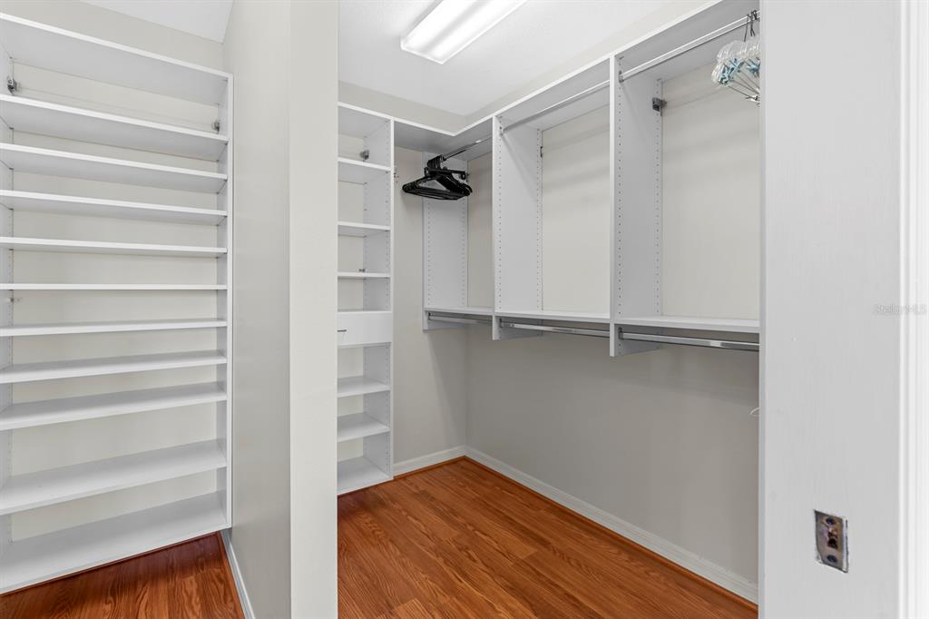 830 Golf Island Drive Apollo Beach, FL 33572 - Photo 61 of 87 a view of walk in closet with empty racks