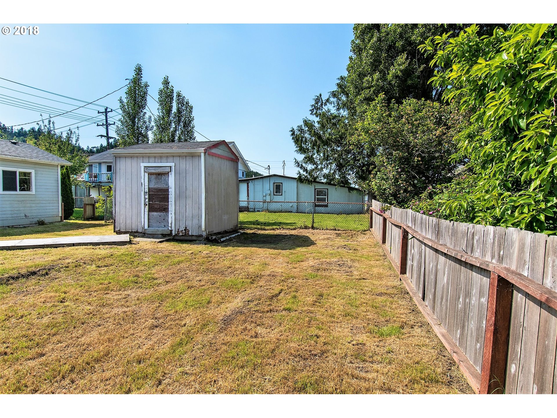 381 North 10th Street Reedsport, OR 97467 - Photo 27 of 27 Backyard