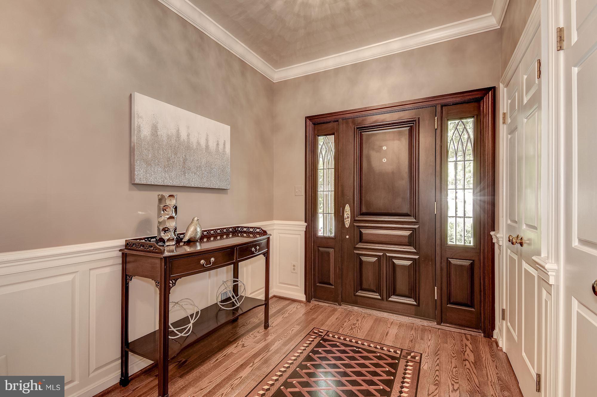 3900 North Glebe Road Arlington, VA 22207 - Photo 5 of 30 Formal Foyer with Inlaid Floor