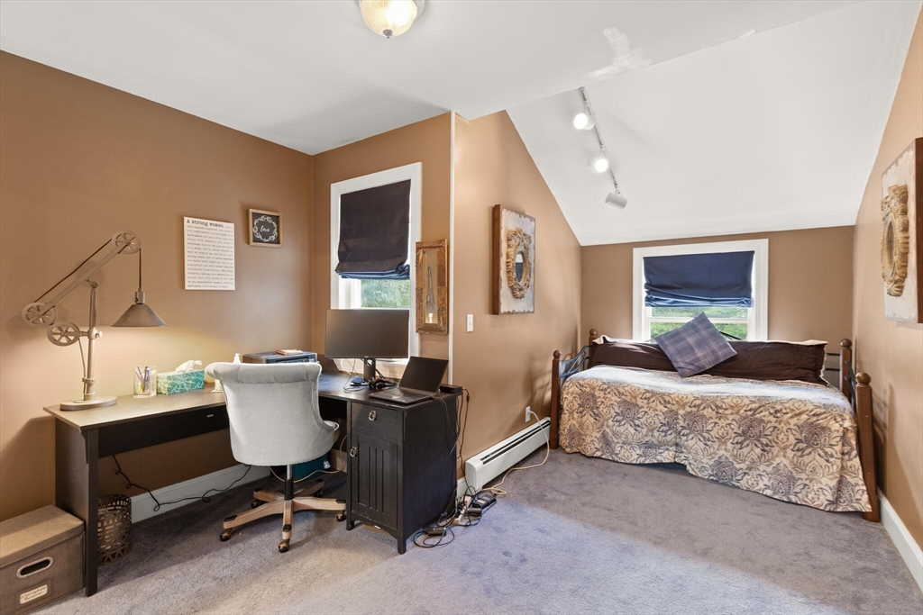 26 Cross Road Boxford, MA 01921 - Photo 22 of 41 a bedroom with a bed and a workspace