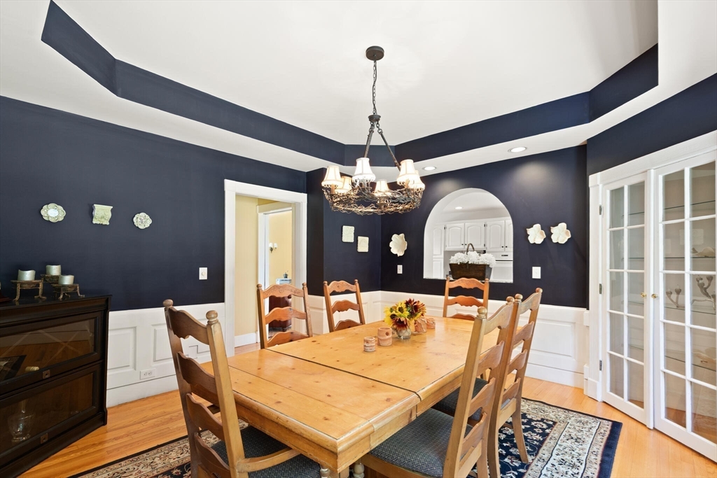 26 Cross Road Boxford, MA 01921 - Photo 4 of 41 a view of a dining room with furniture window and wooden floor