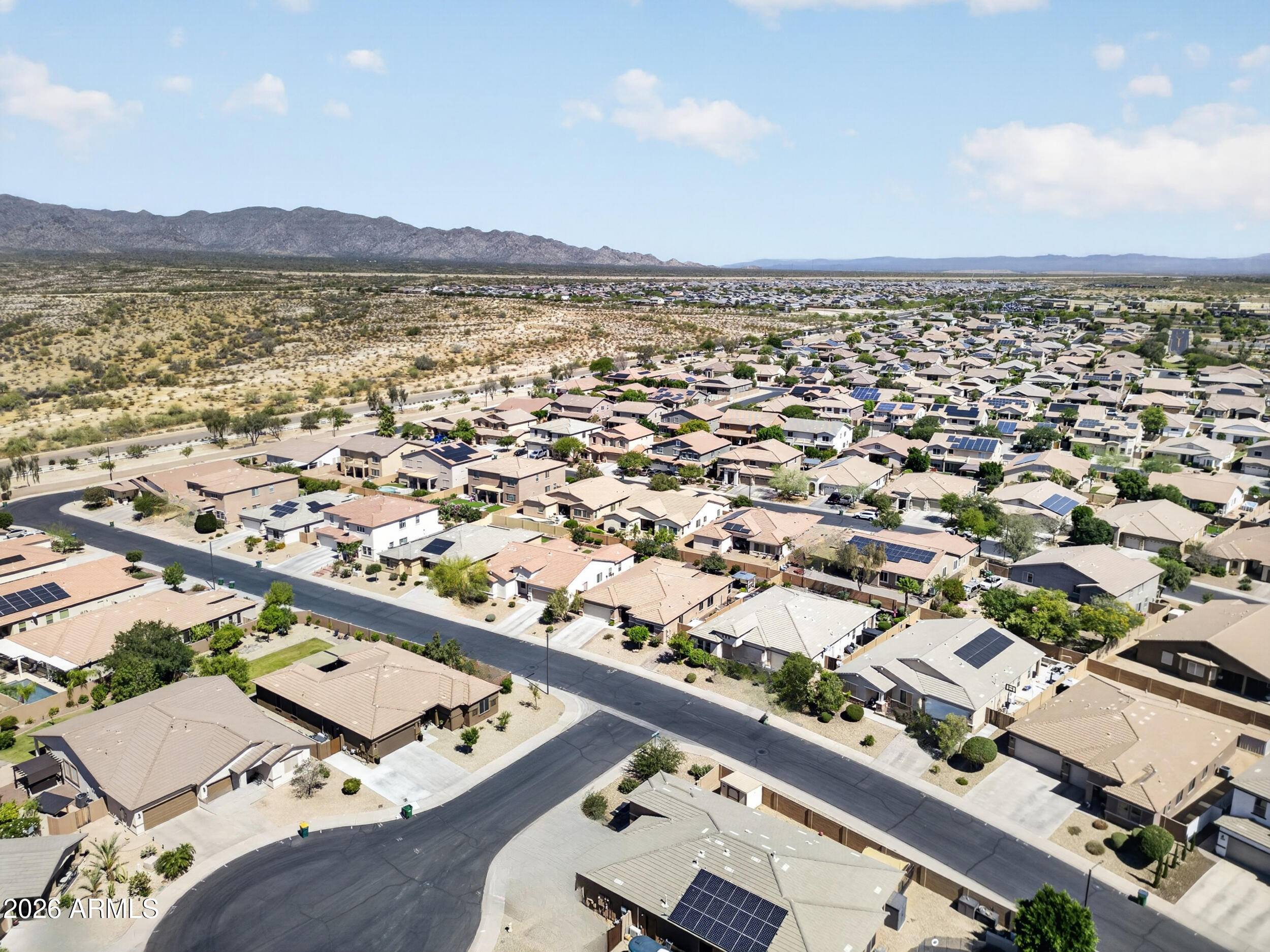 18612 West Mountain View Road Waddell, AZ 85355 - Photo 71 of 71 an aerial view of residential building and ocean view